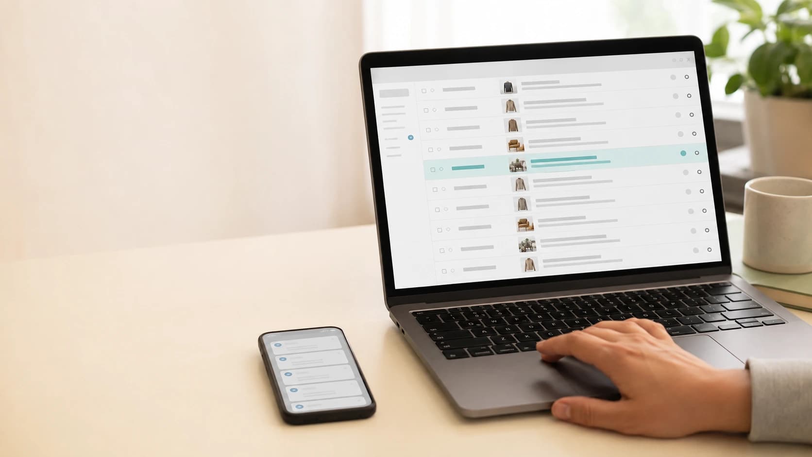 Email marketing illustration representing the balance between message volume, relevance, and sales